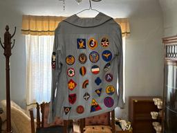Vintage Shirt with Patches
