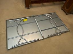 Vintage Aluminum Folding Table