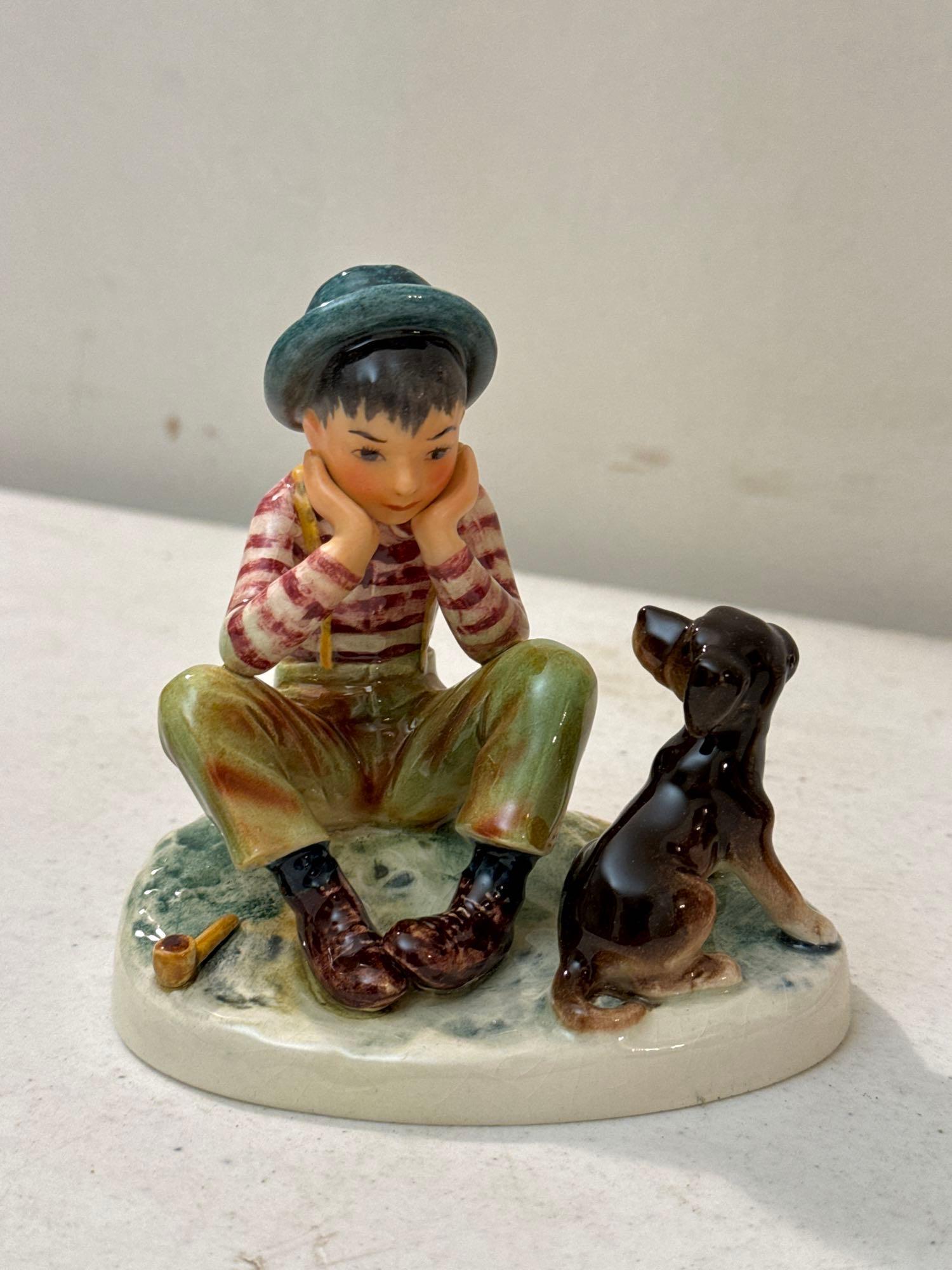 Vintage Norman Rockwell W. Goebel Figurines