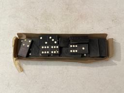 Poker Chips, Dominoes & Pocket Guide to Cribbage