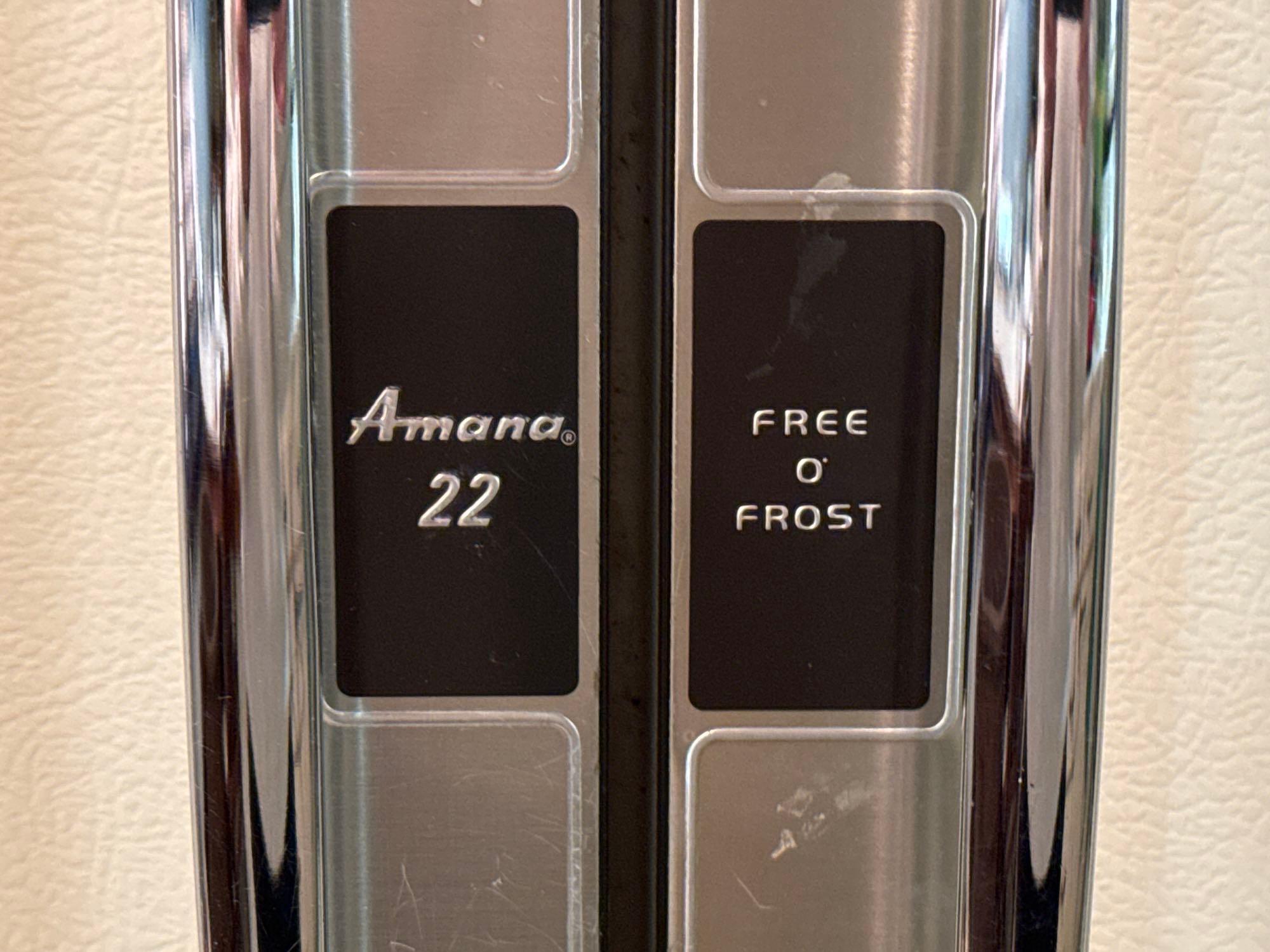 Vintage Amana 22 Refrigerator