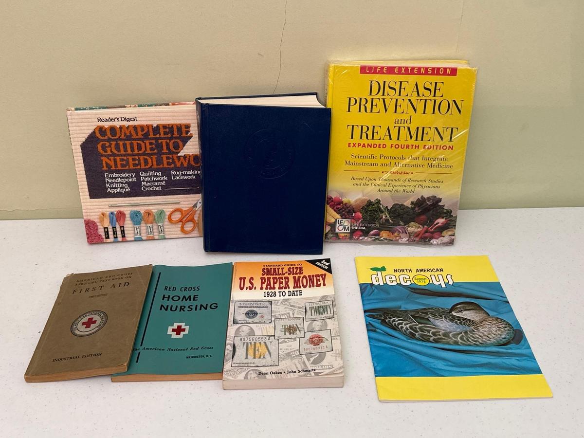 Vintage First Aid & Nursing Books, Medical Books & Hobby Books