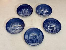 Blue Decorative Plates