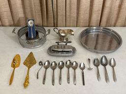 Metal Serveware & Flatware