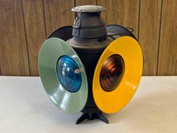 Vintage Handlan Railroad Crossing Lantern