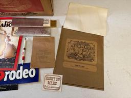 Vintage Oklahoma City Ad Club Wild West Show Convention Swag Packets