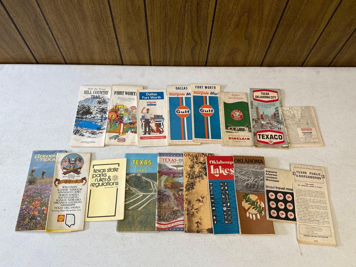 Vintage Road Maps