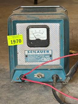 Vintage Schauer Battery Charger