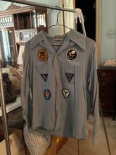 Vintage Shirt with Patches