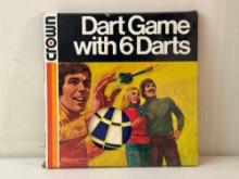 Dart Board with Darts