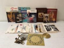 Clock Parts, Needlepoint News Magazines & Books