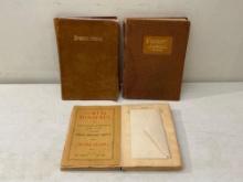 Antique High School Yearbooks & Scrapbook