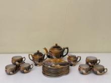 Vintage Hand Painted Japanese Tea Set