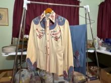 Vintage California Ranchwear Cowboy/Girl Shirt & Pants