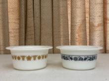 Vintage Pyrex Butter Tubs