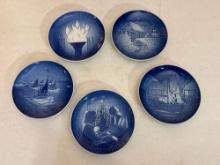 Blue Decorative Plates