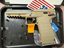 Kel-Tex pmr 30 pistol. Comes with Clip. *Must pass FFL background check. Call 405-630-8684 to set up