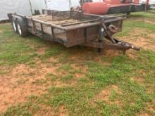 20ft flatbed trailer