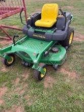 John Deere zero turn lawn mower