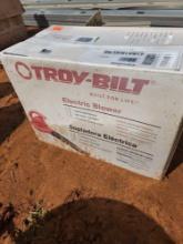 troybilt electric blower