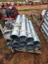 8in galvanized vent pipe 5ft long