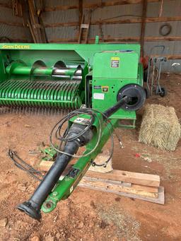 John Deere 348 wire tie square baler