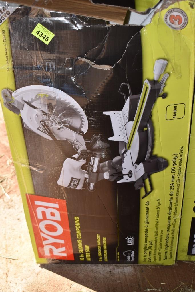 Ryobi Sliding Compound Miter Saw