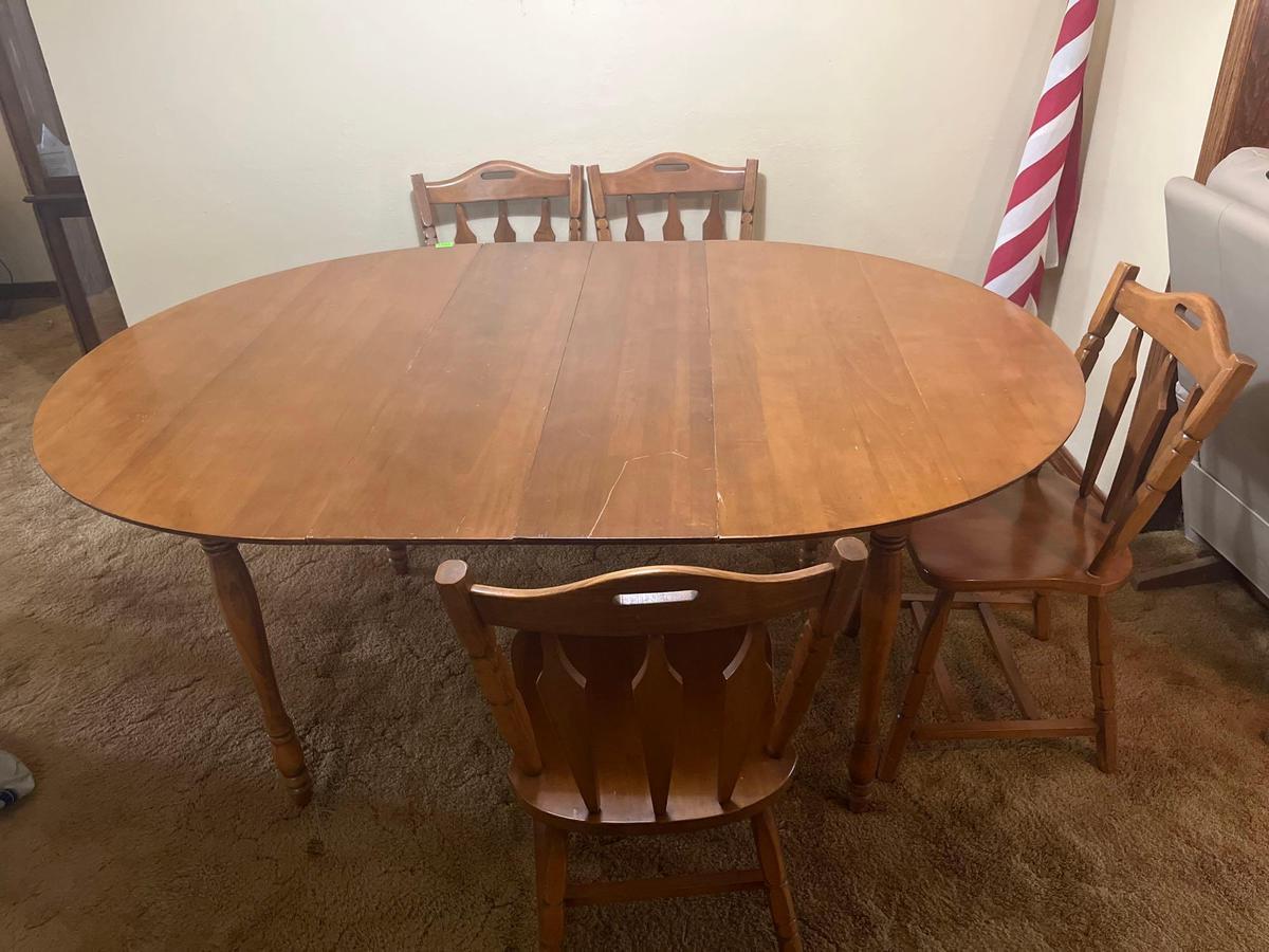 Table and chairs