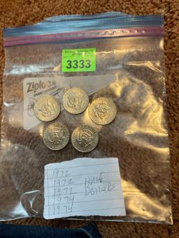 Half dollars