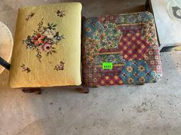 vintage footstool