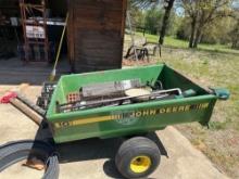 John Deere dump bed trailer