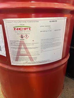 6 55 gallon metal drums