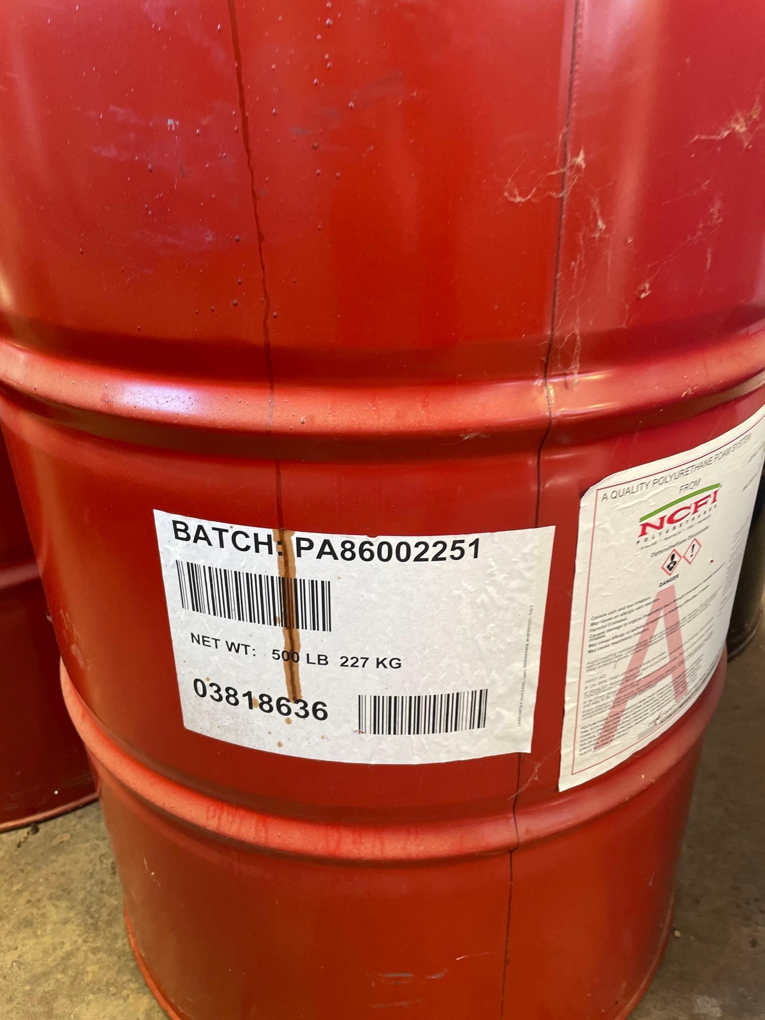 6 55 gallon metal drums