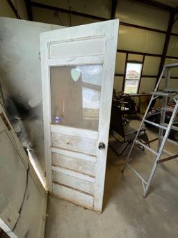 36in exterior door and 24in hollow interior door