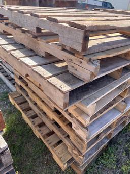 wooden pallets