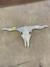 metal longhorn sign