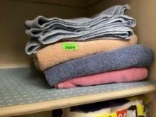 mixed matched towels