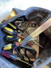 tool bag and tools