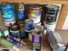 paint, caulk and related items