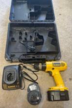 power drill; charger; extra battery