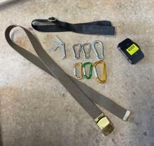 carabiners; light; belt