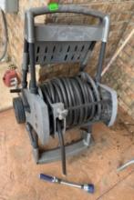 water hose reel, sprinkler nozzle