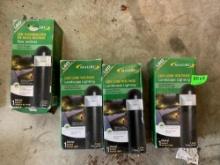 four LED landscape lights new inbox