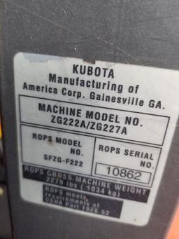 Kubota Z-Ro Turn Motor, Good Ole Boys Equipment
