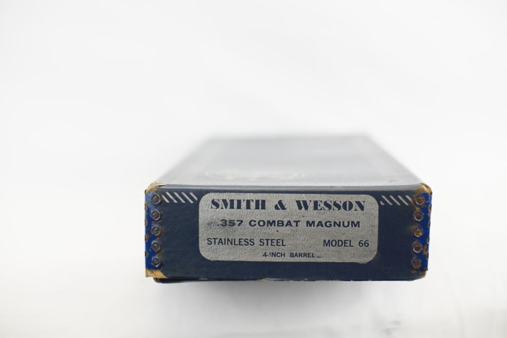 Engraved Smith & Wesson Combat Magnum