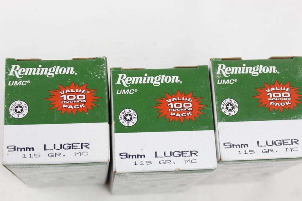 9mm Luger ammo