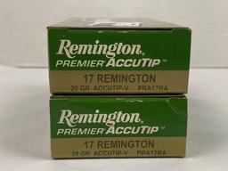 .17 Remington ammo