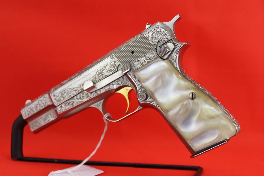 Browning Renaissance Hi Power Engraved