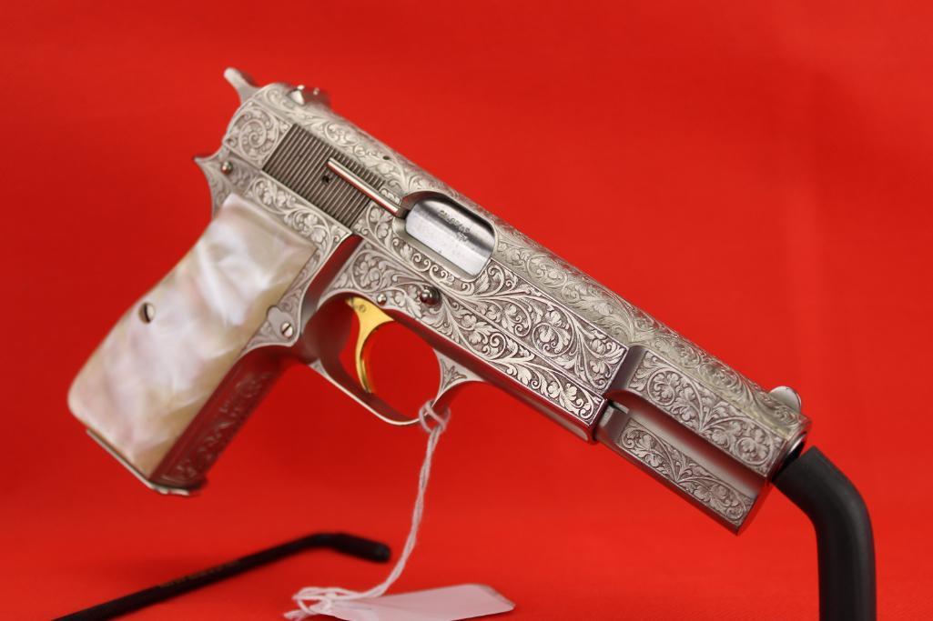 Browning Renaissance Hi Power Engraved