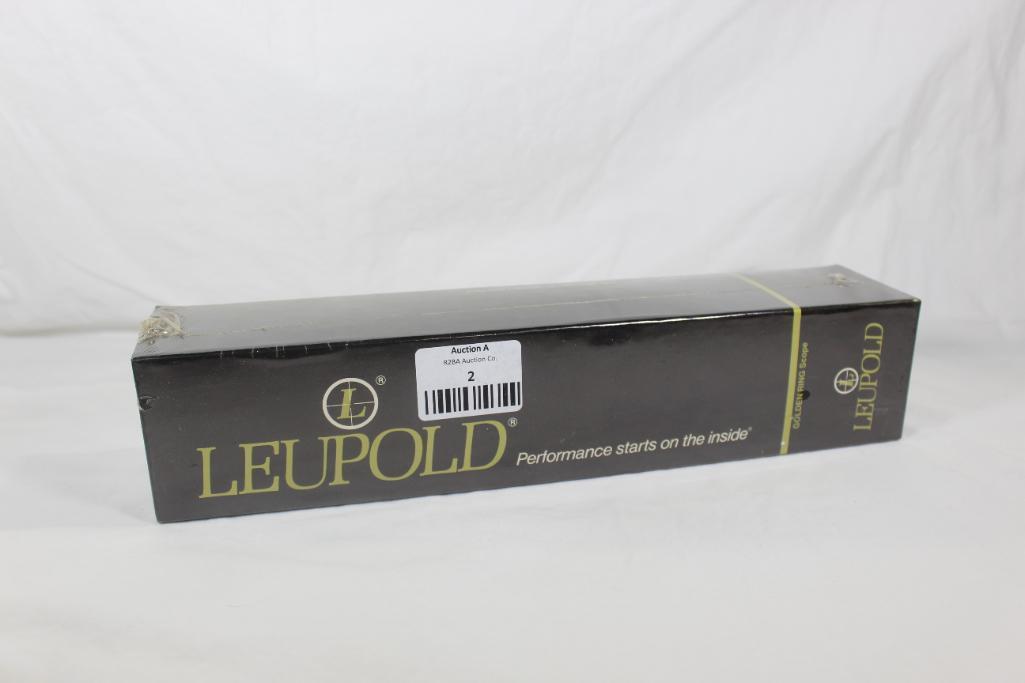 Leupold Vari-xII 1x4 Gold ring rifle scope. New in box.